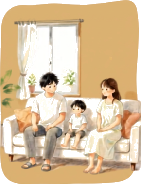 風通しの良い家族